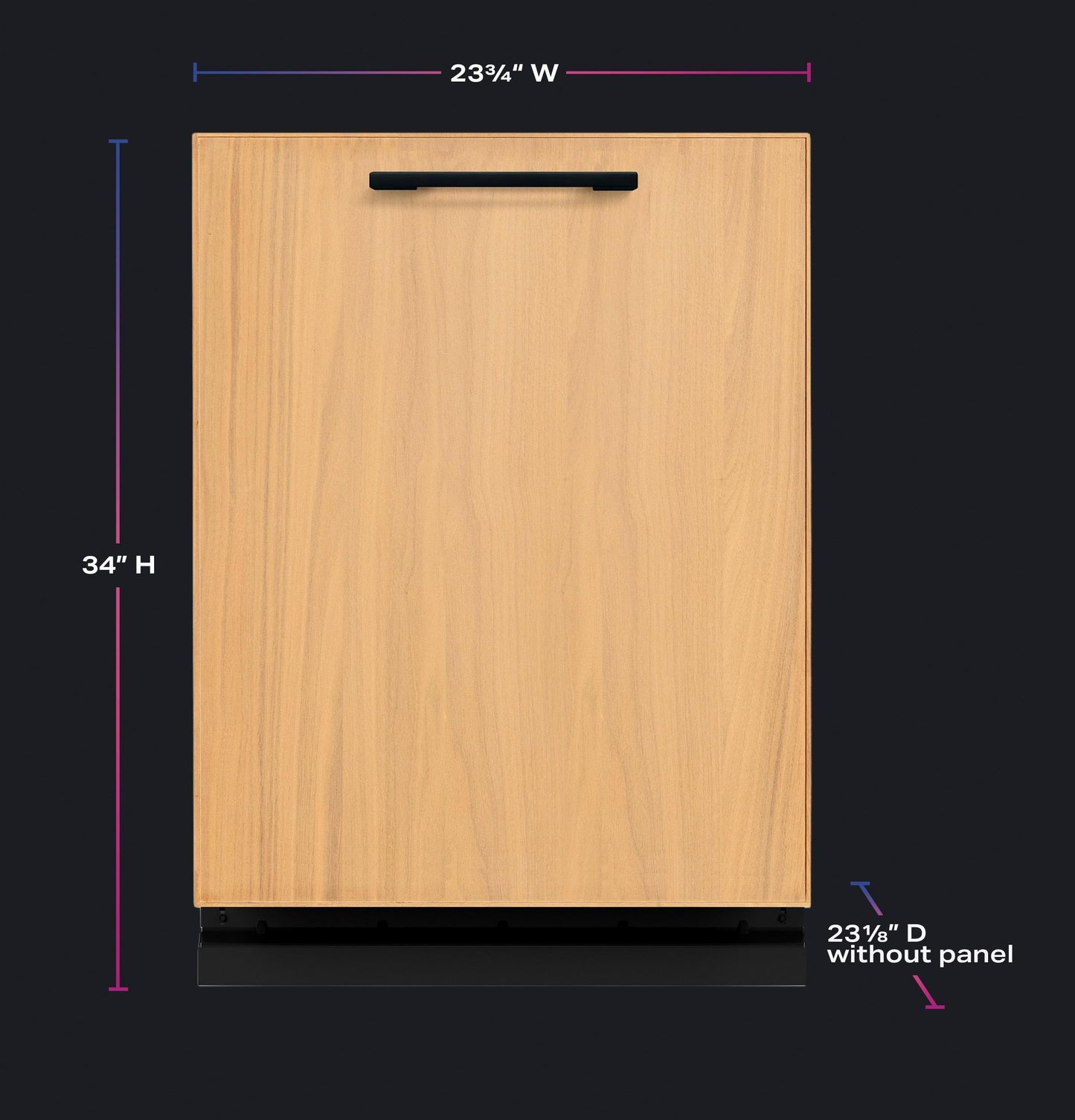 Ge Appliances PDT715SIYII Ge Profile™ Energy Star® Panel-Ready Top Control Stainless Interior Dishwasher With Microban™ Antimicrobial Technology
