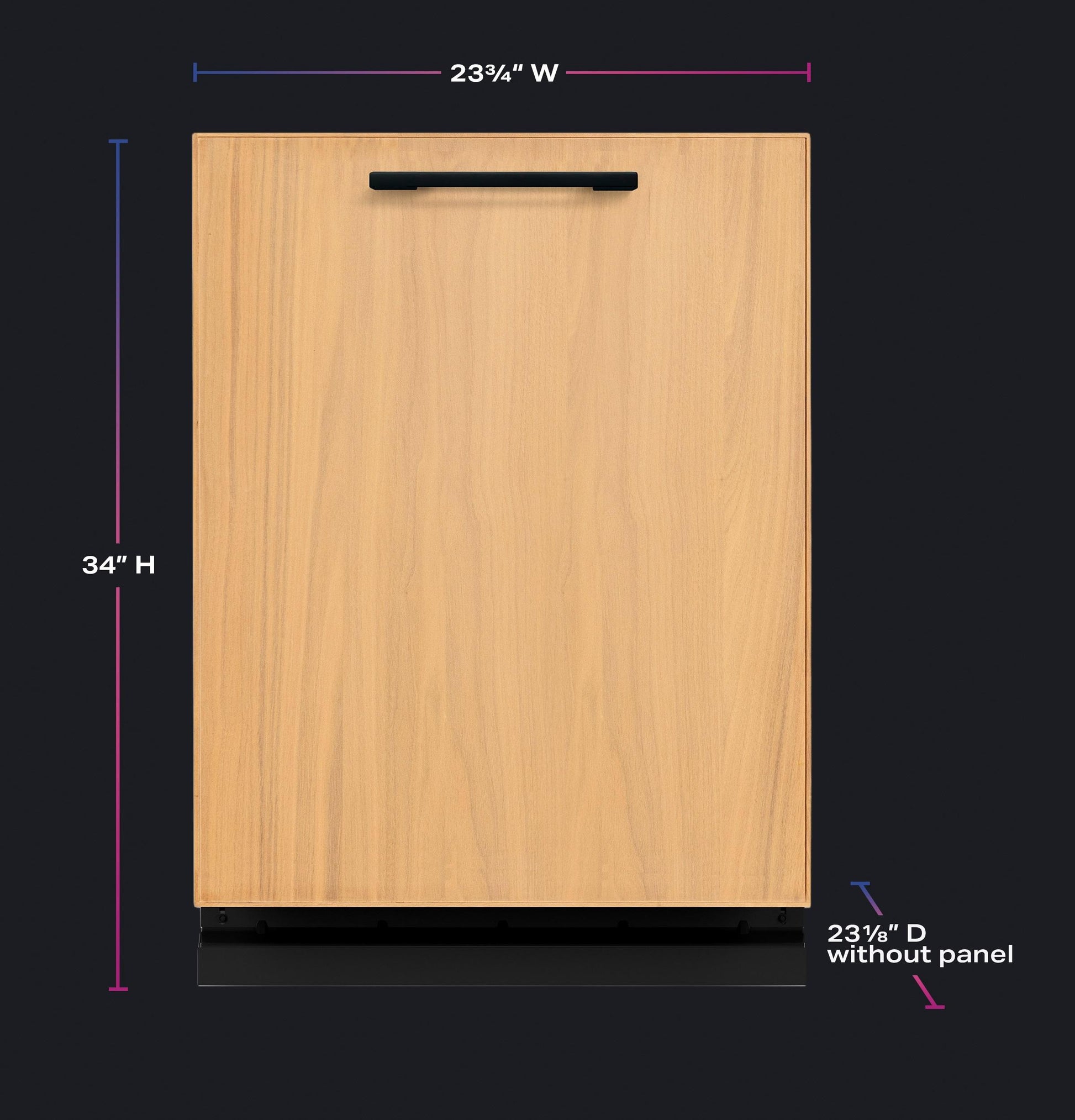 Ge Appliances PDT715SIYII Ge Profile™ Energy Star® Panel-Ready Top Control Stainless Interior Dishwasher With Microban™ Antimicrobial Technology