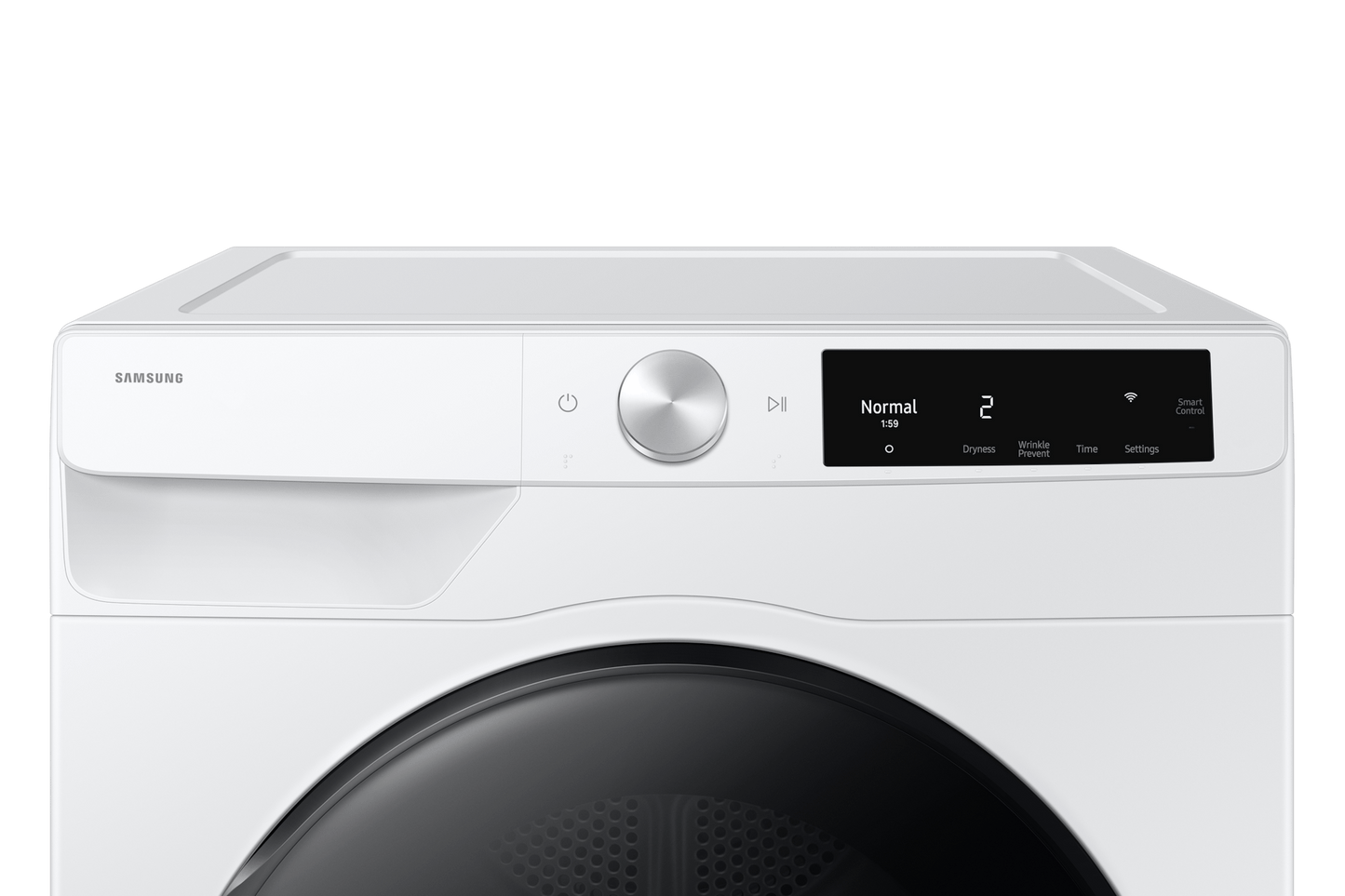 Samsung DV25FG62B0BE Compact Ventless Heat Pump Dryer Wi-Fi Connectivity Energy Efficient 4.0 Cu.Ft.