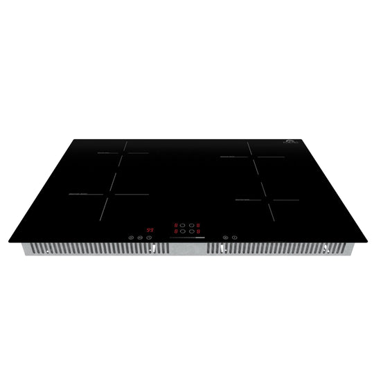 Forno FCTIN058330 Forno Parco 30-Inch Induction Cooktop, 4 Zones, 7,200W Total Power, Touch Control, 9 Power Levels, Booster Function