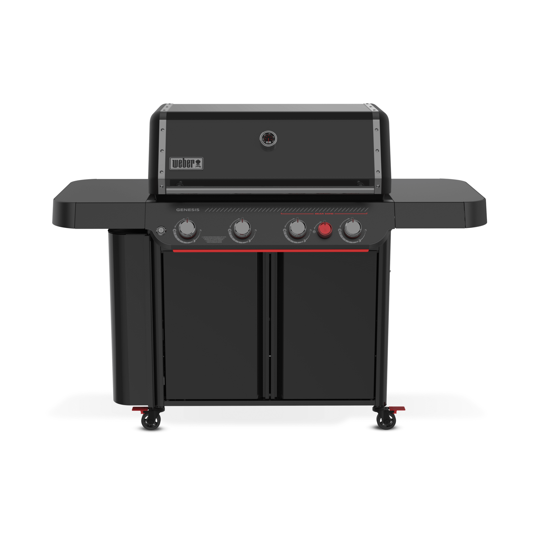 Weber 1501830 Genesis® E-430 Gas Grill Stealth® Edition (Liquid Propane) - Matte Black