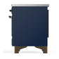 Ilve UMDIB40NR3MBB Ilve Umdib40Nr3Mbb Majestic Iii 40 Inch Induction Range With 6 Elements, 3.82 Cu. Ft. Total Oven Capacity (Triple Glass Door, Midnight Blue, Burnished)