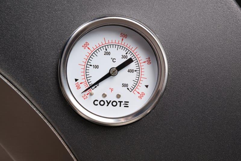 Coyote C1PZ30HY 30" Hybrid Multi-Fuel Outdoor Pizza Oven Yellow