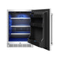 Thor Kitchen RBC24SSD Gordon Ramsay Collection 24 Inch Outdoor Undercounter Beverage Cooler In Stainless Steel