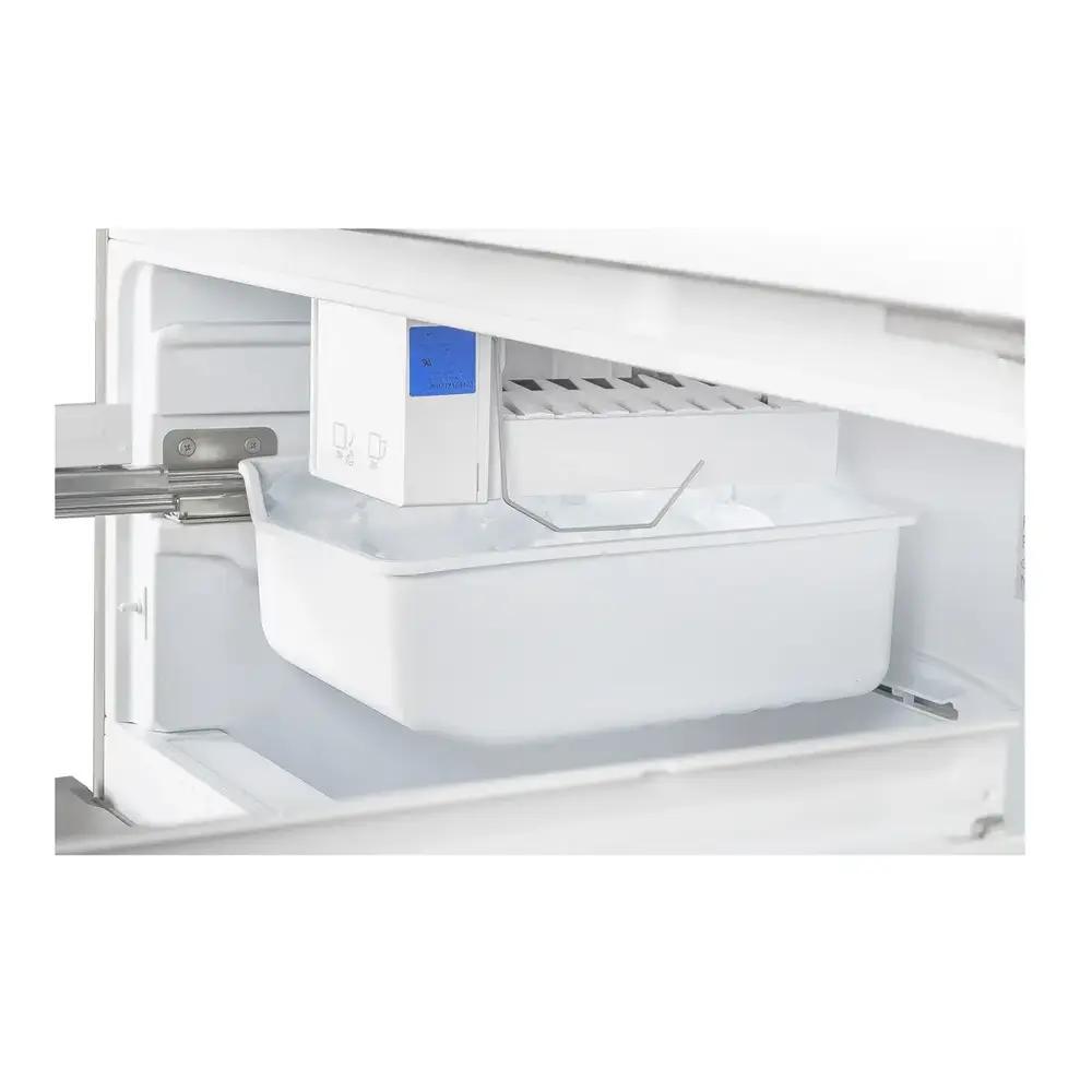 Verona VEFFD3316RISL Verona Veffd3316Risl 33 Inch Freestanding French Door Refrigerator With 16.5 Cu. Ft. Capacity, Automatic Ice Maker, Recessed Handle