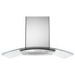 Jennair UXI6536BSS 36-Inch Convertible Island-Mount 400-Cfm Glass Canopy Hood