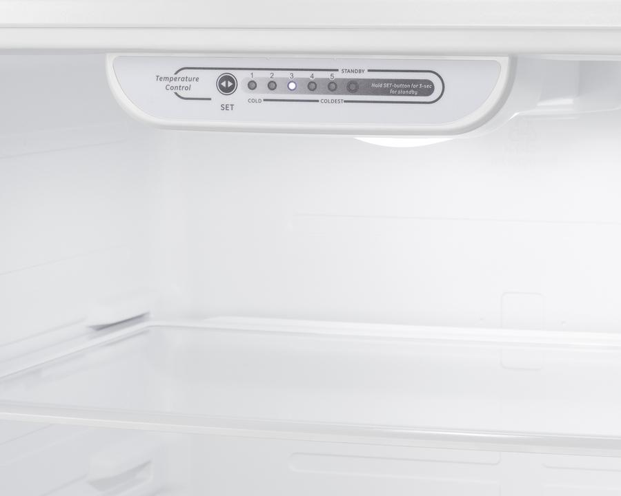 Summit CTR18PLLLF2 30" Wide Top Freezer Refrigerator With Lock