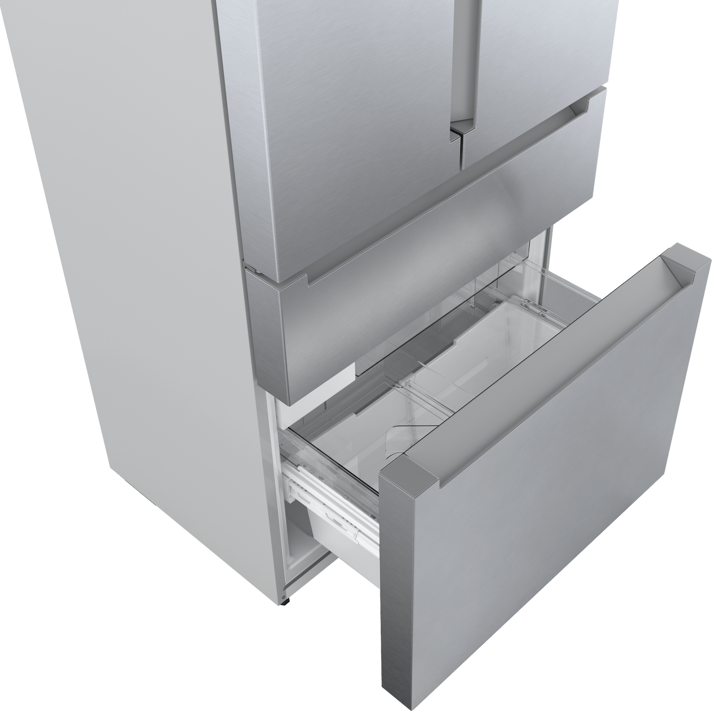 Bosch B36CL84ENS 800 Series, French Door Bottom Freezer, Multi Door, 36'', Brushed Steel (With Anti-Fingerprint)