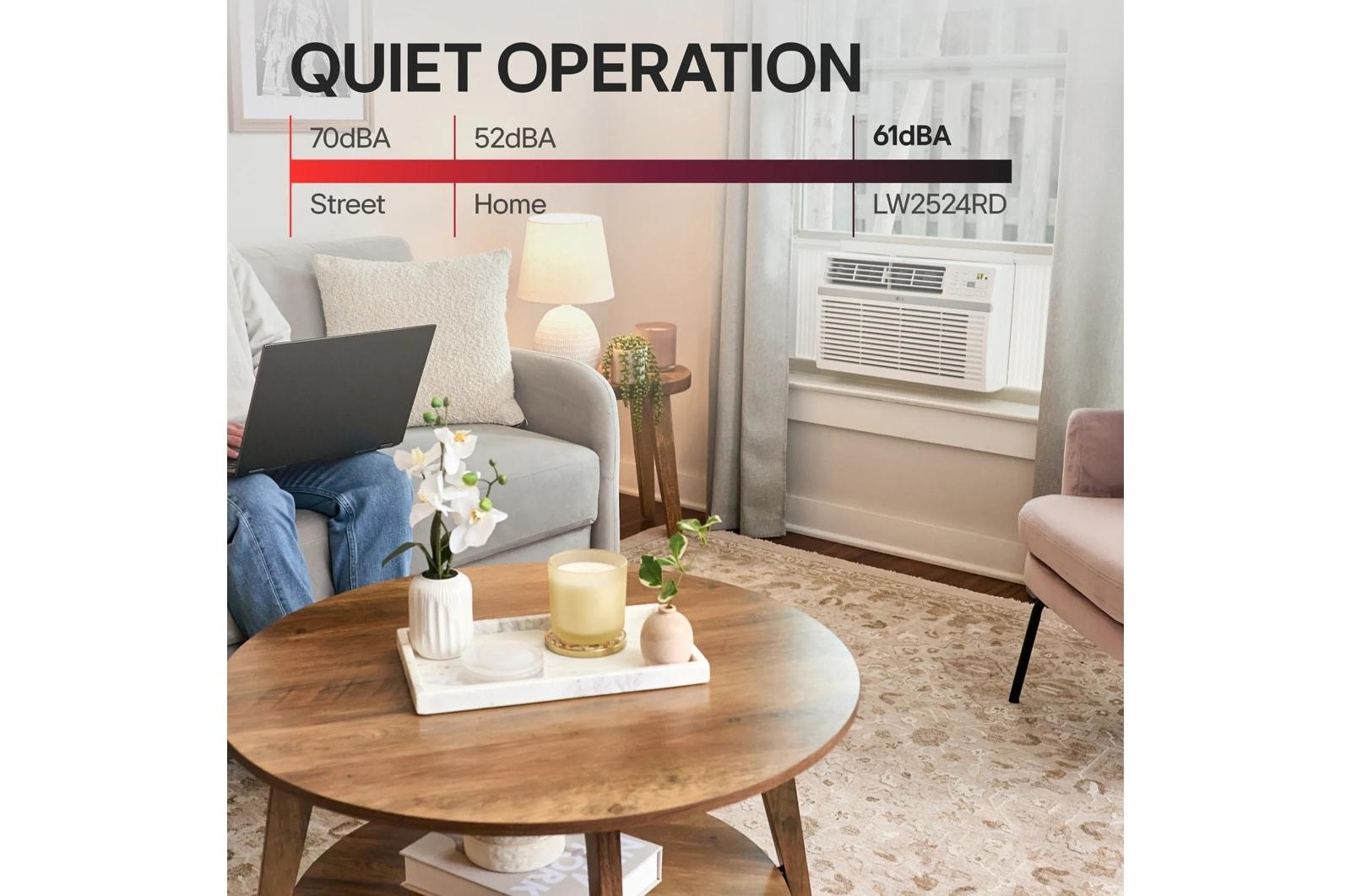 Lg LW2524RD 24,000/ 24,500 Btu Window Air Conditioner