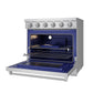 Thor Kitchen RSE36P 36 Inch Professional Electric Range In Stainless Steel Gordon Ramsay Series