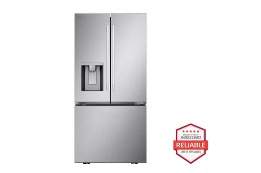 Lg LF20G6331S 20 Cu. Ft. 3-Door French Door, Counter-Depth Max&#8482; Refrigerator With Hybrid Handles