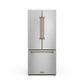 Thor Kitchen RF3017FFD99BRZ 30 Inch 17.7 Cu Ft French Door Counter Depth Refrigerator With Ice Maker In Stainless Steel/Bronze Gordon Ramsay Series - Rf3017Ffd99-Brz