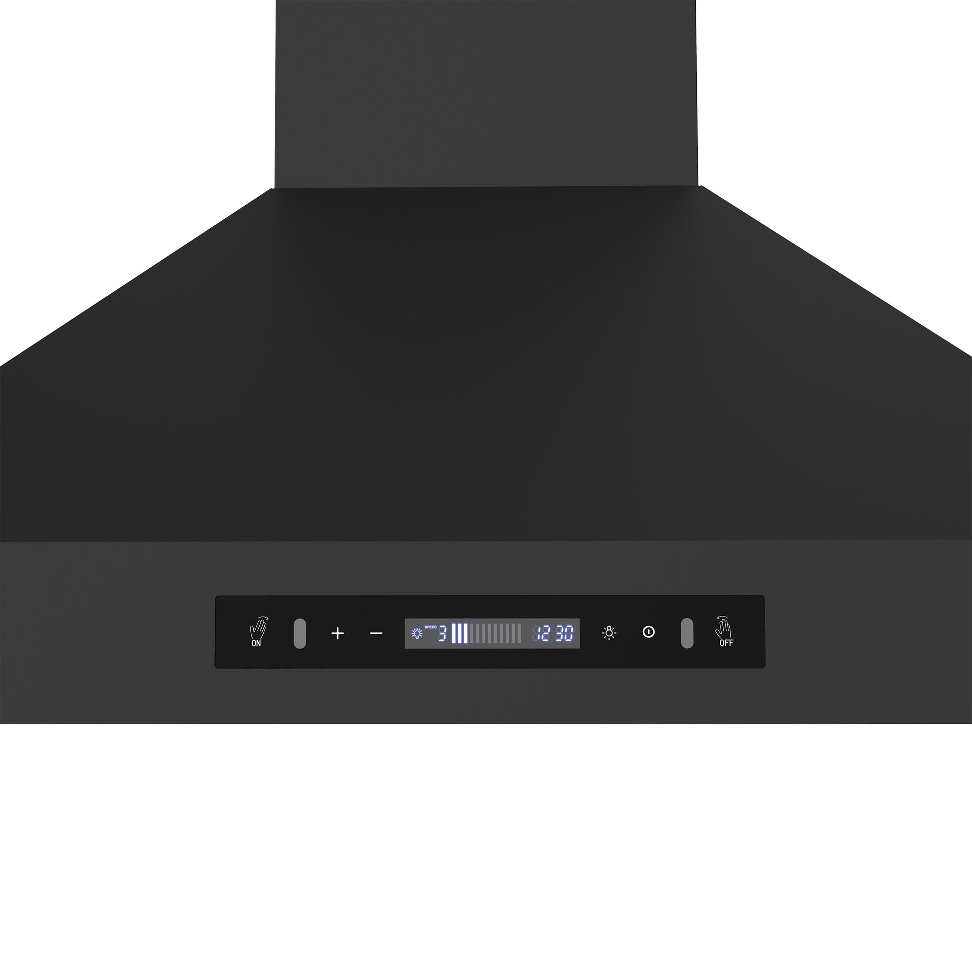 Forno FRHWM550336BLK Forno Venezia 36 Inch Wall-Mounted Range Hood In Black With Touch Controls And Baffle Filters