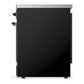 Ilve UMIB30QNR3BKB Ilve Umib30Qnr3Bkb Majestic Iii 30 Inch Induction Range With 4 Elements, 4 Cu. Ft. Oven Capacity (Solid Door, Glossy Black, Burnished)