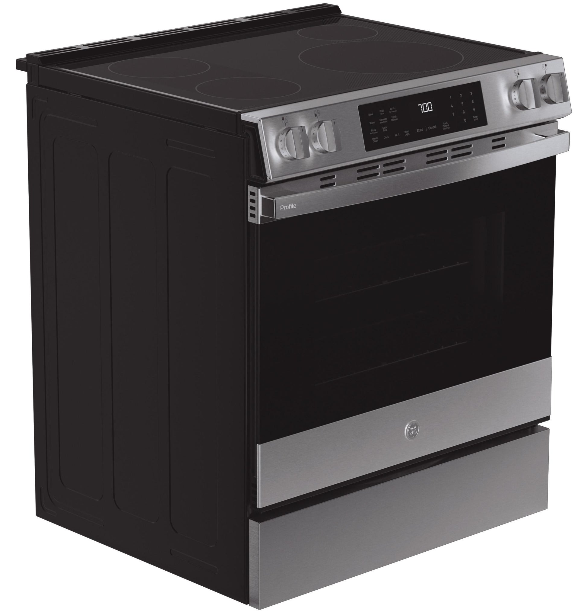 Ge Appliances PHS700AYFS Ge Profile&#8482; Energy Star® 30" Smart Slide-In Induction And Convection Range With No Preheat Air Fry And Easywash&#8482; Oven Tray