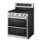 Lg LDGL6924Y 6.9 Cu. Ft. Smart Gas Double Oven Freestanding Range With Probake Convection®, Air Fry & Air Sous Vide