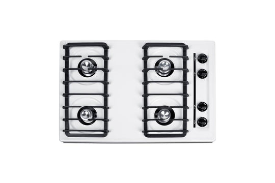 Summit WNL053I 30" Wide 4-Burner Gas Cooktop