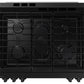 Samsung NSG6DG8100MT Bespoke 6.0 Cu. Ft. Smart Slide-In Gas Range With Precision Knobs In Matte Black Steel