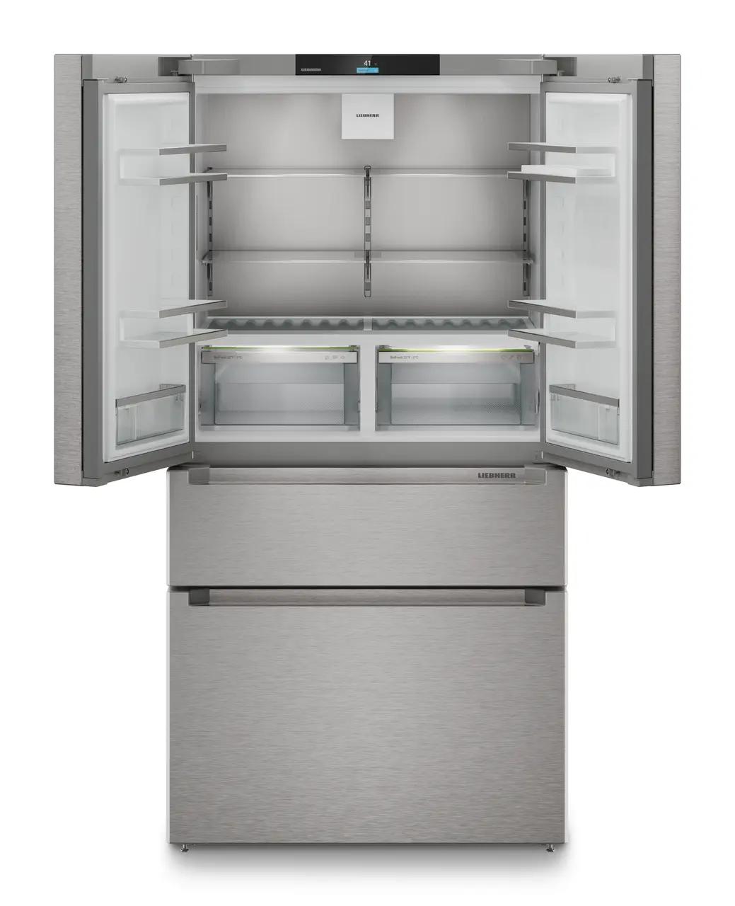 Liebherr FDBI36S French Door Fridge-Freezer With 2 Freezer Drawers And Icemaker And Infinityspring