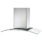 Jennair UXI6536BSS 36-Inch Convertible Island-Mount 400-Cfm Glass Canopy Hood