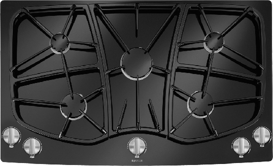 Jennair JGC9536BDB Gas Cooktop, 36"