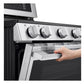 Lg LDEL7324YE 7.3 Cu. Ft. Smart Electric Double Oven Freestanding Range With Probake Convection®, Air Fry & Air Sous Vide