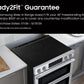Samsung NSE90H63DRAA Bespoke Smart Slide-In Electric Range Flex Duo™ Oven Pro Style Design Dual True Convection