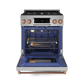 Thor Kitchen RSG30RSG 30 Inch Professional Gas Range With Tilt Panel Touch Control In Stainless Steel/Rose Gold Gordon Ramsay Series - Rsg30-Rsg