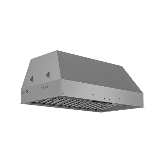 Best Range Hoods HBN348212SS 48-Inch Built-In Range Hood, 1200 Max Blower Cfm, 23-1/2" Depth, Stainless Steel (Hbn3 Series)