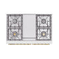 Ilve UND40FNMPMBGLP Ilve Und40Fnmpmbglp Nostalgie Ii Noblesse 40