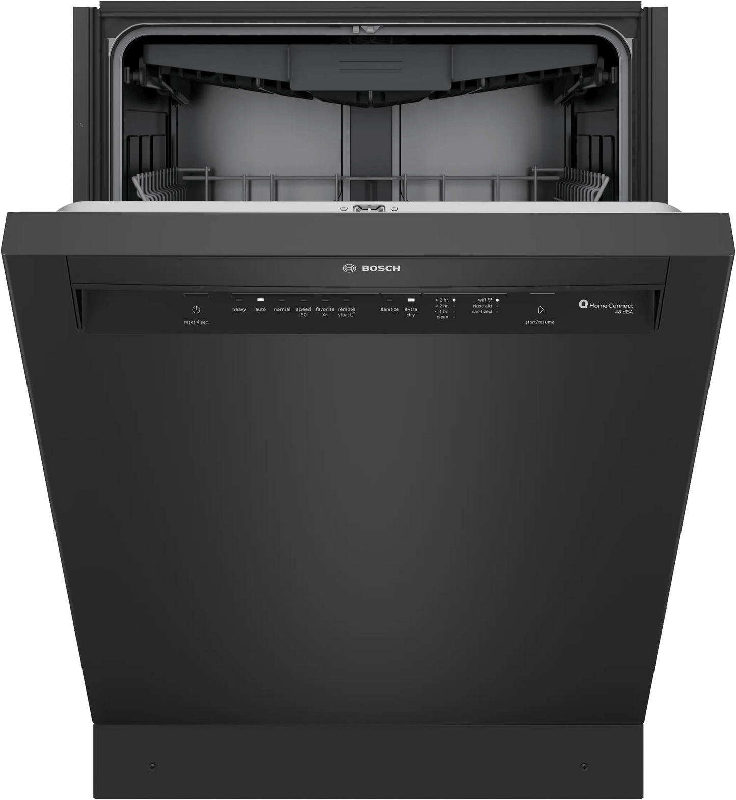 Bosch SHE43DM6N 300 Recessed Handle, 48 Dba, Standard 3Rd Rack, Puredry - Bl