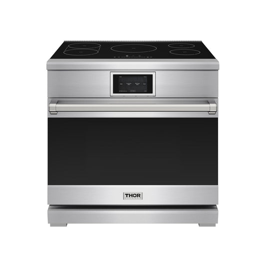Thor Kitchen XRI36E 36 Inch X Series Professional Freestanding Induction Range