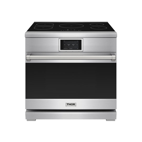 Thor Kitchen XRI36E 36 Inch X Series Professional Freestanding Induction Range