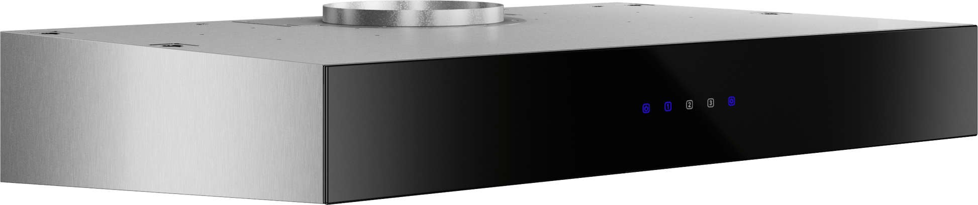 Zephyr ZVTE30ABG Vetro, Uc, 30In, Black Glass, Act