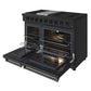 Thor Kitchen LRG4807UBLP 48 Inch Professional Liquid Propane Range In Black