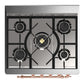 Ilve UM30NR3BUP Ilve Um30Nr3Bup Majestic Iii 30 Inch Dual Fuel Range With 5 Black Brass Burners, Dual Function Burner Up To 25,000 Btu (Natural Gas, Triple Glass Door, Burgundy, Copper)
