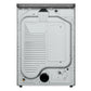 Lg DLGX5801V 7.4 Cu. Ft. Ultra Large Capacity Smart Front Load Dryer With Turbosteam®, Built-In Intelligence And Hybrid Electronic Controls With Lcd Display