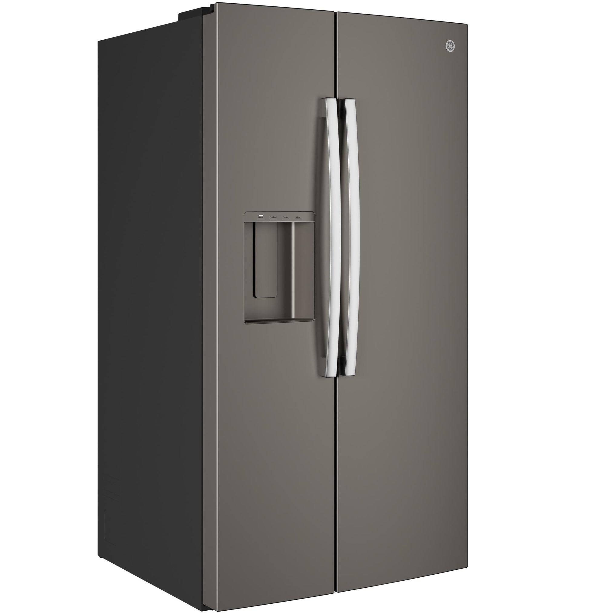 Ge Appliances GSS28NMYES Ge® 27.9 Cu. Ft. Side-By-Side Refrigerator With Extra Tall Dispenser And In-Door Icemaker