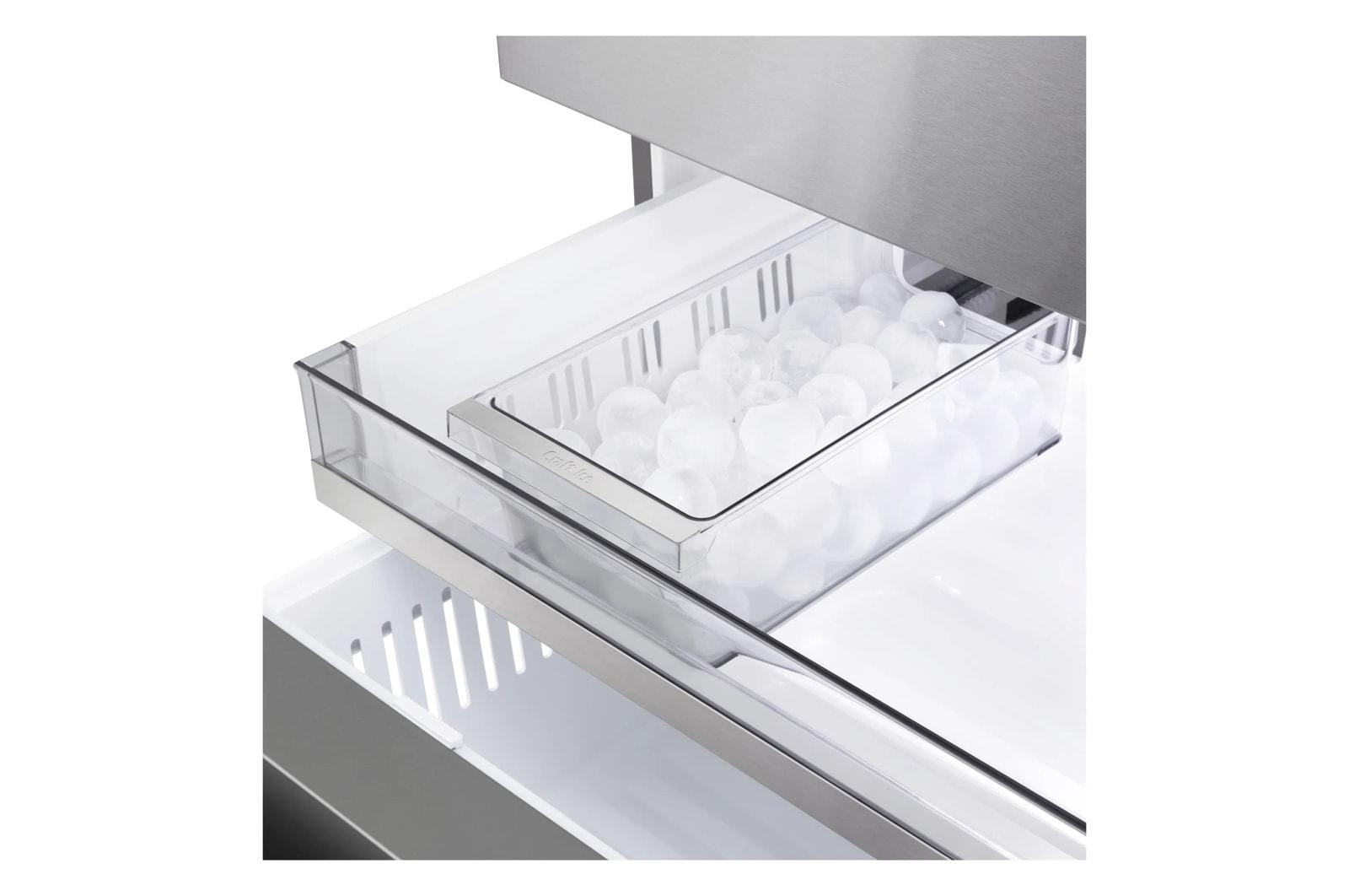 Lg LF29S9775S 29 Cu. Ft. Standard-Depth Max&#8482; 4-Door French Door Refrigerator With Mirror Instaview® Mycolor&#8482; And Mini Craft Ice&#8482;