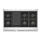 Thor Kitchen XRD48E 48 Inch X Series Professional Freestanding Dual Fuel Range