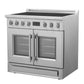 Forno FFSIN095036 Forno Torino 36 Inch French Door Induction Range With Air Fryer And True Convection Oven