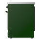 Ilve UMIB30NR3EGB Ilve Umib30Nr3Egb Majestic Iii 30 Inch Induction Range With 4 Elements, 4 Cu. Ft. Oven Capacity (Triple Glass Door, Emerald Green, Burnished)