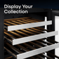 Element Appliance EWD24BES Cellara By Element 24 In., 46 Bottle Dual-Zone Wine Cooler - Stainless Steel