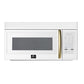 Forno FOTR300730WHT Forno Scalo 30-Inch Over The Range Microwave, White - 1.6 Cu.Ft, 300 Cfm Vent, Touch Control, Led Light