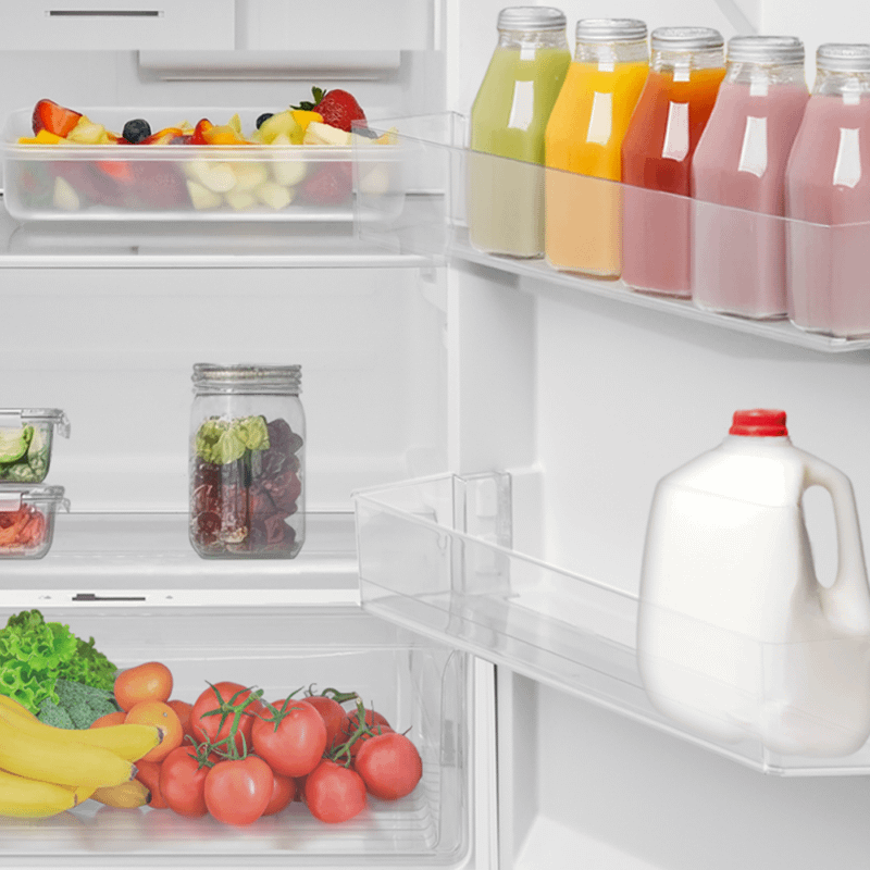 Element Appliance ERT16CGDW Element 16.0 Cu. Ft. Top Freezer Refrigerator - White, Energy Star