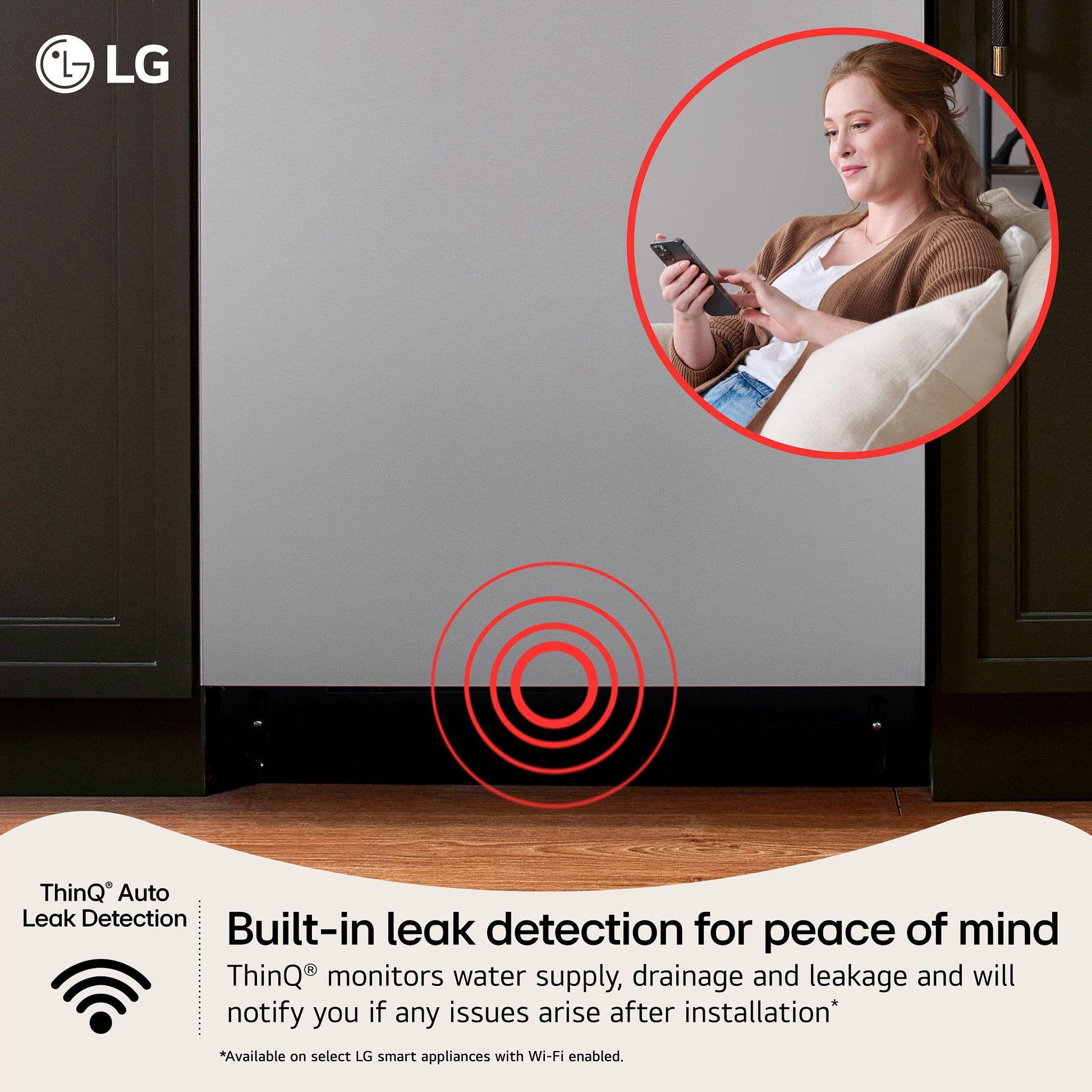 Lg LDNPH654S Smart Top Control Flushfit Design Dishwasher With 1-Hour Wash & Dry, Quadwash® Pro, Truesteam® And Dynamic Heat Dry™