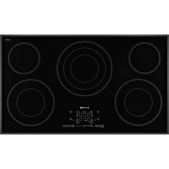 Jennair JEC4536BB 36-Inch Electric Radiant Cooktop With Glass-Touch Electronic Controls