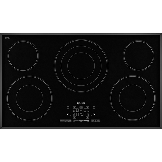 Jennair JEC4536BB 36-Inch Electric Radiant Cooktop With Glass-Touch Electronic Controls