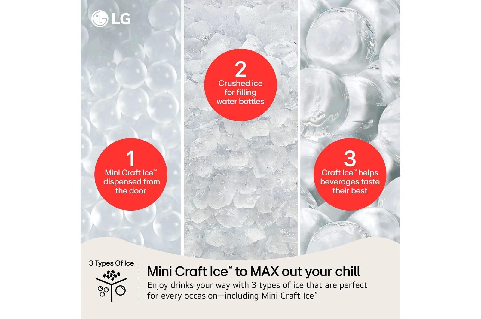 Lg LF29S9730S 29 Cu. Ft. Standard-Depth Max&#8482; 4-Door French Door Refrigerator With Mini Craft Ice&#8482; And Full-Convert Drawer&#8482;