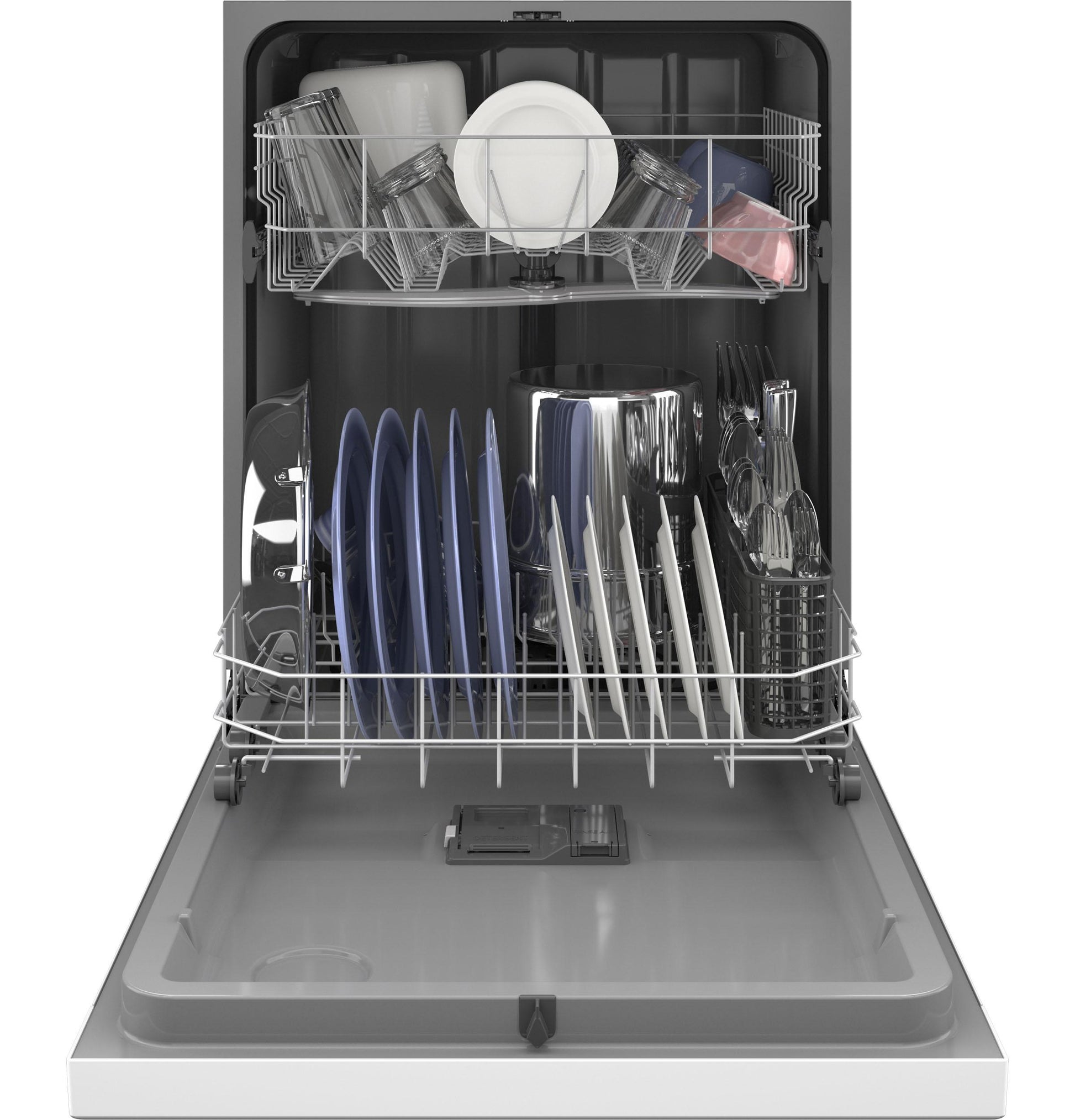 Ge Appliances GDF450PGZWW Ge® Dishwasher With Front Controls